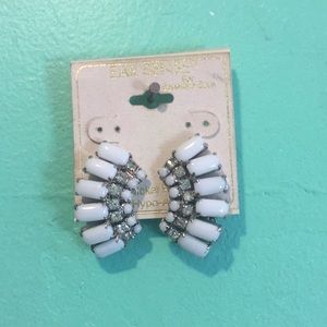 White Diamond Clips